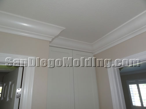 Crown molding, Wainscoting, Doorways, Window casing